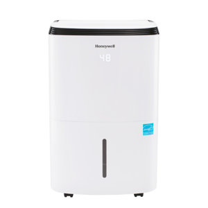 Honeywell 50 Pints Per Day Dehumidifier for Big Rooms Up to 4000 Sq Ft